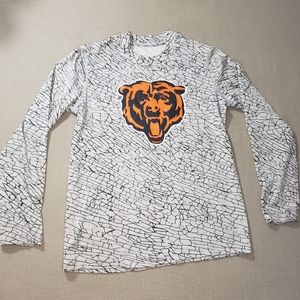 Chicago Bears Long Sleeve 100%Polyester M 10/12